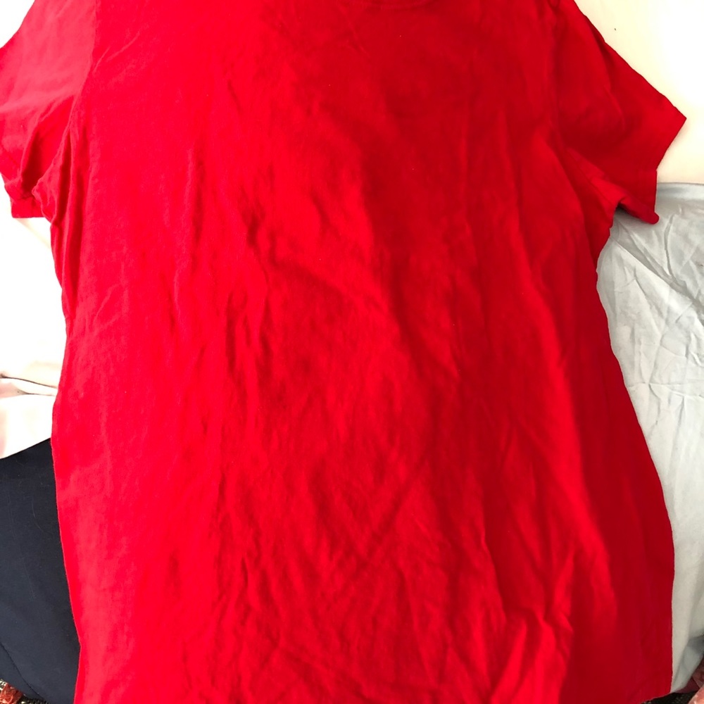 PORT & COMPANY men tee size LARGE EUC - Picture 3 of 3